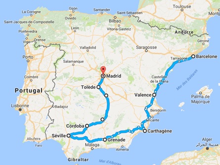 Road-Trip Espagne
